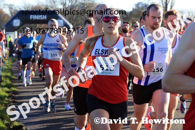 Senior Men and Womens 2023 Heaton Memorial 10k Road Race, Newcastle Town Moor, Newcastle.  Photo: David T. Hewitson/Sports for All Pics